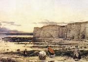 William Dyce Pegwell Bay oil painting on canvas